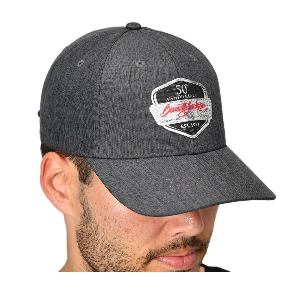 Barrett-Jackson 50th Anniversary Gray Cap